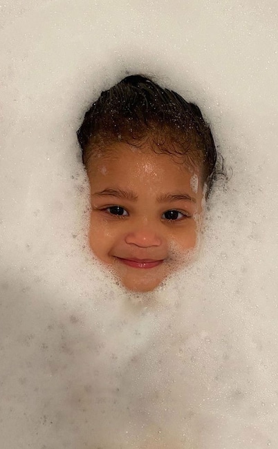 Kylie Jenner, Stormi, Webster, Bath Time, GI